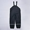 thumbnail image 5 of TOOYOU Boys Girls Romper Toddler Water Proof Rain Pants Dungarees Windbreak Cute Suspender Trousers Pants For Boys And Girls Children Fashion Rain Wear Navy Size 6-7 Years, 5 of 8