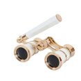 thumbnail image 1 of Mini binoculares de metal 3x25 Binocular retro ligero con mango plegable incorporado para adultos N Tomshoo Telescopio, 1 of 7