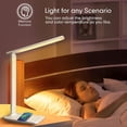 thumbnail image 4 of LED Desk Lamp with 15W  Charger & USB Port, Dimmable Table Lamp with 5 Lighting Modes,   Control, Foldable & Portable Desk Light for , Office, Bedroom, Reading, 4 of 6