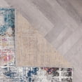 thumbnail image 4 of World Rug Gallery Distressed Abstract Stain Resistant Soft Area Rug - Multi 2'x7', 4 of 9