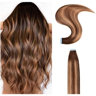 SUYYA Tape in Hair Extensions Human Hair 18 inches 50g 20pcs  display picture 1