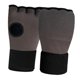thumbnail image 4 of Vendas de gel para boxeo, guantes interiores con correa de muñeca larga para kickboxing, MMA Gris oscuro, 4 of 9