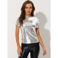 thumbnail image 4 of Disfraz de Navidad Allegra K Top Multicolor Metálica XL, 4 of 4