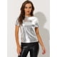 thumbnail image 4 of Disfraz de Navidad Allegra K Top Multicolor Metálica XL, 4 of 4