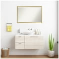thumbnail image 4 of Amanti Art Paige White Gold Beveled Wood Bathroom Wall Mirror, 4 of 10