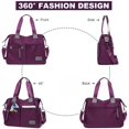 thumbnail image 2 of Bolso de mano para mujer,Bolso de hombro con múltiples bolsillos,Bolso de enfermera para el trabajo,Bolso cruzado grande,Bolso con asa superior de nailon de moda, 2 of 5
