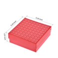 thumbnail image 2 of 6-Pack Freezer Tube Storage Box — Holds 100 Tubes (1.5-2ml), Waterproof Cardboard, Lab Organizer 2 of 9