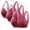 3PCS Red+Red+Red, variant on XFLWAM Bras for Women No Underwire Front Closure Bras Full Coverage Push Up Bras Comfy Everyday Bra Plus Size Bralettes
