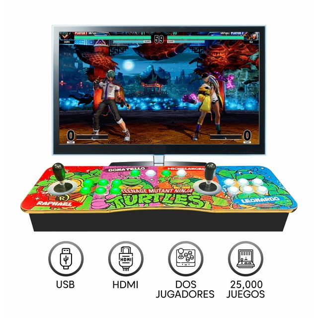 Tablero Arcade - 9 Cloud Store - Botón Led 9 Cloud Gaming 9 Cloud Store - Tablero Arcade - Consola multijuegos - Botón LED
