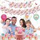 thumbnail image 2 of Feliz Día de la Madre Banner Tema Látex Globo en Forma de Corazón Pastel Topper Kit Feliz Sencillez, 2 of 5