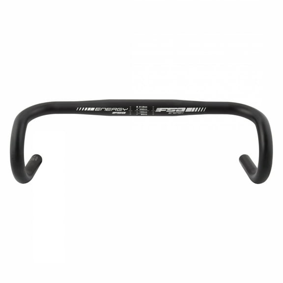 FSA Energy Traditional Road Handlebar 31.8 x 44mm Black