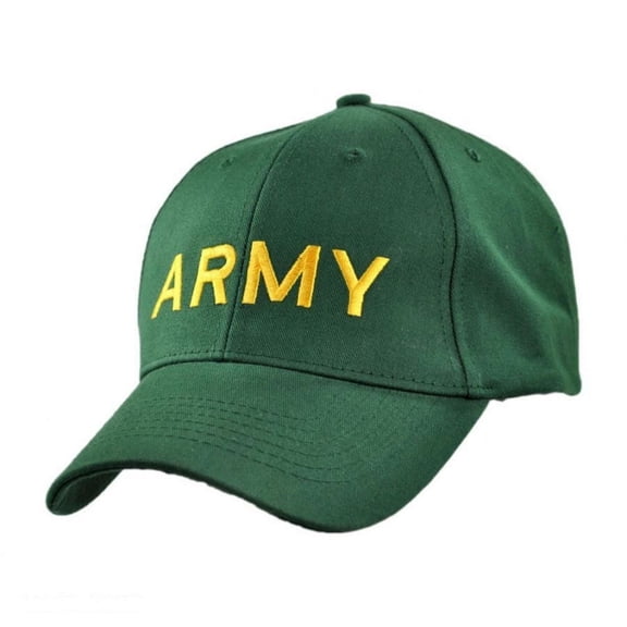Army Snapback Baseball Cap - ADJUSTABLE - Green