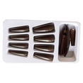 thumbnail image 2 of 1 Set French Tip Press on Nails Tool Toe Files Coffin False Toe Files Glittery Stick Full Cover Ballet Style Beauty Tool DIY Decorations Type 7, 2 of 6