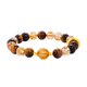 thumbnail image 1 of Pulseras naturales con forma de ojo de tigre y perlas de citrino para mujer, 1 of 2