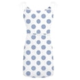 thumbnail image 4 of Leutsin Robe Décontractée pour Femme à Col en V Sans Manches, Bandage, à Pois, Imprimée, Ample, à Bretelles, Grande Taille, 4 of 6
