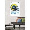 thumbnail image 2 of NFL Los Angeles Rams - Drip Helmet 20 Wall Poster, 22.375" x 34", 2 of 6