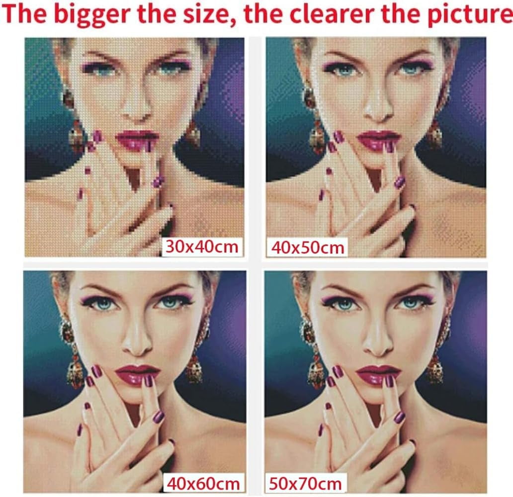 Diamond Painting Kits for Adults, Hocus Pocus 5D Diamond Art Kits, Full Drill DIY Crafts for Adults Home Wall Decor Gift Diamond Dots