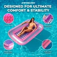 thumbnail image 5 of Open Box Swimline 9052 71" Pool Inflatable Suntan Tub Lounge (6 Pack), 5 of 8