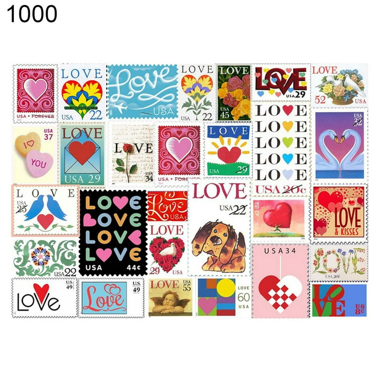 Wooden Love Stamps Jigsaw Puzzle Adult Kids Assembling Picture Game Toy  Gift 