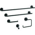 thumbnail image 4 of Delta Faucet 75925-BL Trinsic Double Towel Bar, Matte Black, 4 of 5