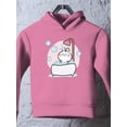 thumbnail image 3 of Baby Rabbit Taking A Bath Hoodie Toddler -Image by Shutterstock,  4 Toddler, 3 of 4