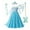 Dress+accessories, variant on MAVLLY Elsa Costume for Girls Cosplay Dress Bling Synthetic Crystal Bodice Snow Queen Princess Party Dress Fancy Children Clothes with Accessories Set 8 (2-12T)