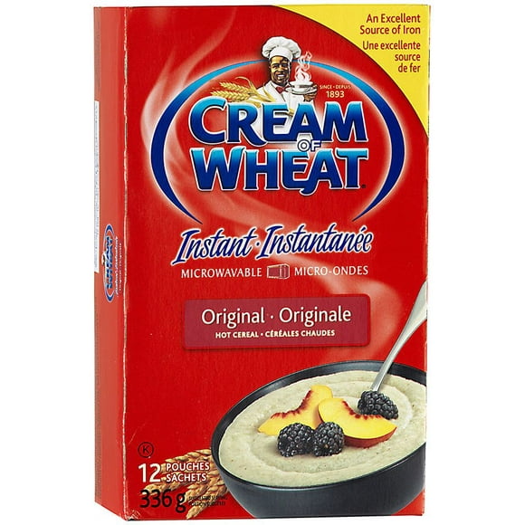 Cream Of Wheat Instant Original Hot Cereal. An excellent source of Vitamin D, iron and calcium., Cream Of Wheat Instant Cereals