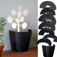 thumbnail image 2 of Maceta con Proyecciones de Luz - Plástico, 7 Accesorios, para Jardín Conmemorativo, Decoración Nocturna Única, 2 of 7
