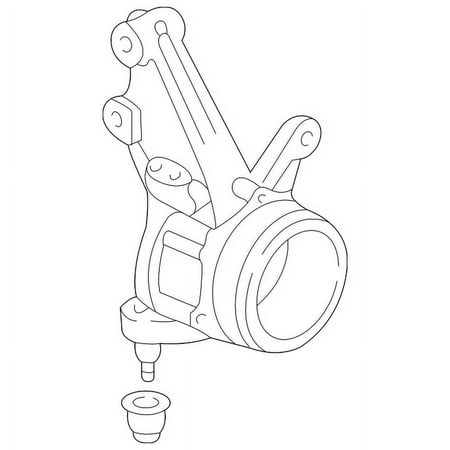 Genuine OE Honda Knuckle - 51210-SCV-000 Fits select: 2003-2006 HONDA ELEMENT, 2007-2011 HONDA ELEMENT EX