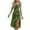 Green, variant on Women Polka Dot Spaghetti Strap Dresses Beach Vacation 2026 Causal Slit Midi Dress Trendy Boutique Clothes