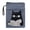 Bookish Cat with Coffee, variant on Book Cover Sleeve Book Organzier Holder with Decorative Design Polyester Reusable for Reading Lovers Travel Waterproof 11.4 Inch X 8.66 Inch