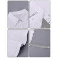 thumbnail image 5 of 2-pack Fake Collar Detachable Blouse Dickey Collar Half Shirts False Collar For Women Favors, 5 of 5
