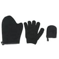 thumbnail image 4 of Self Tanning Mitts Applicator, Tanning Mitten Natural Luster Reusable Sponge Elastic Cuff Complete Thumb Zone 3pcs With Exfoliating Glove For Mousse, 4 of 8