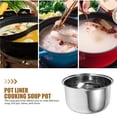 thumbnail image 3 of POTA INTERNA DE ACERADO INOXIDABLE PARA COABRA DE ARROZ COQUILLA COCINA COCINA COCINADOR TANTADOR DE REEMPLAYO PARA ACCESORIOS DE COABRA DE ARROLA ELÉCTRICA 3L, 3 of 5
