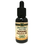 Tamanu Oil 1 Oz / 30 mL - 100% Pure for Skincare and Haircare - Premium Grade - Cold Pressed - Carrier Oil by Prevenage
