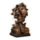 thumbnail image 2 of Escultura de león, estatua de león, figura decorativa de escritorio de resina creativa, modelo Animal para dormitorio, oficina, gabinete, estantería,, 2 of 5