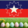 thumbnail image 4 of Star Pattern Patriotic Banner Decorative Design Red Blue for National Events Celebrations Indoor Outdoor, 4 of 7