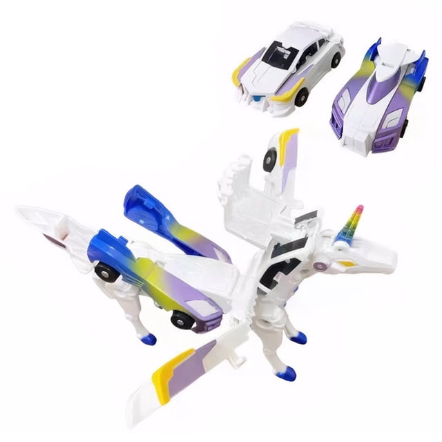 Modelo Transformación Divertida Vehículo Magnético Cartoon Horse Acción Figuras Juguete