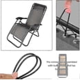 thumbnail image 2 of Replacement Elastic Rope For Chaise Longue Folding Recliner Garden Chair, 2 of 5