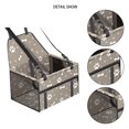 thumbnail image 2 of Bolsa de asiento de coche Plegable Cat Dog Booster Seat Hamaca Cojín Pet Protector (Gris), 2 of 6
