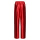 thumbnail image 4 of WILLBEST Pantalones Casuales de Mujer, Cintura Alta, Corte Holgado, Cómodos, Pierna Recta y Suelta, Ideales para Todas Las Estaciones, Atuendo Elegante para Uso Diario. Extra Grande, 4 of 5
