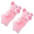 thumbnail image 3 of 2Pcs Kids Hand Puppet Toy Pink Plush Pig Shape For Imagination Activities And Role-Play Training, 3 of 5