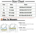 thumbnail image 3 of Plus Size Push Up Bras Women Lady Mesh Push up Bra Plus Size Sports Bra Underwear Yoga Hollow Out Bra Cup V-Neck Padded Bra Feature Hook and Eye Closure T-Shirt Bra Style Y-618 , Pink-a 3XL, 3 of 3
