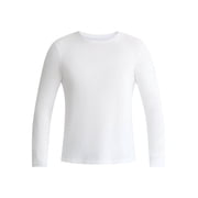 George Mens and Big Mens Cotton Crewneck Tee with Long Sleeves, 3-Pack, Sizes XS-3XL