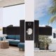 thumbnail image 4 of Door Handle With Lock And Key, Chrome Door Handle Set, External Door Handle Lock, Bedroom Door Lock, 1 Pack, 4 of 4
