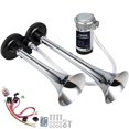 thumbnail image 1 of Kit de bocina para coche FARBIN, 24 V, 150 dB, Super Loud, cromada, 1 of 8