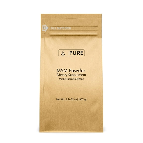 Methylsulfonylmethane MSM Powder 2 lbs, Always Pure, Natural Sulfur Dietary Supplement