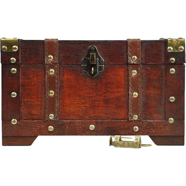 Brynnberg Treasure Chest Large with Lock, Lockable with Key.