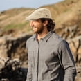 thumbnail image 2 of Newsboy Hats for Men Flat Cap Cotton Adjustable Breathable Irish Cabbie Ivy Driving Hunting Hat, 2 of 7