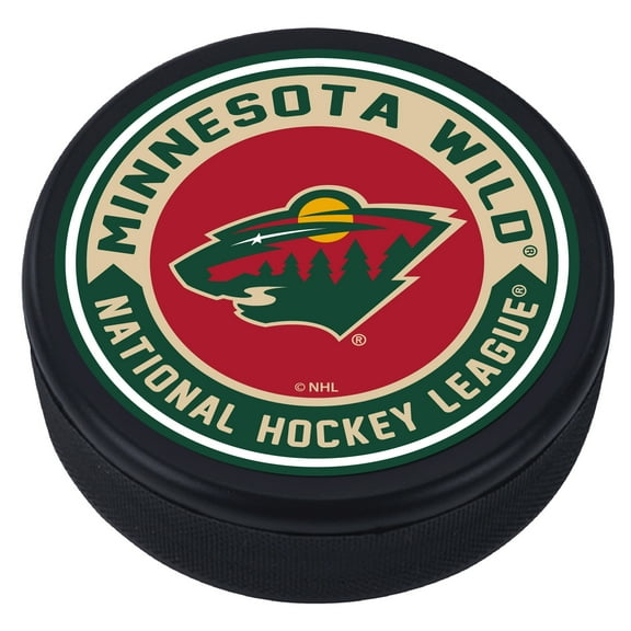 Minnesota Wild Arrow Hockey Puck